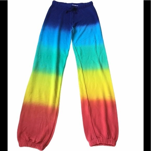 Flowers By Zoe Multi-Color Joggers Size Kids Large - Picture 2 of 3